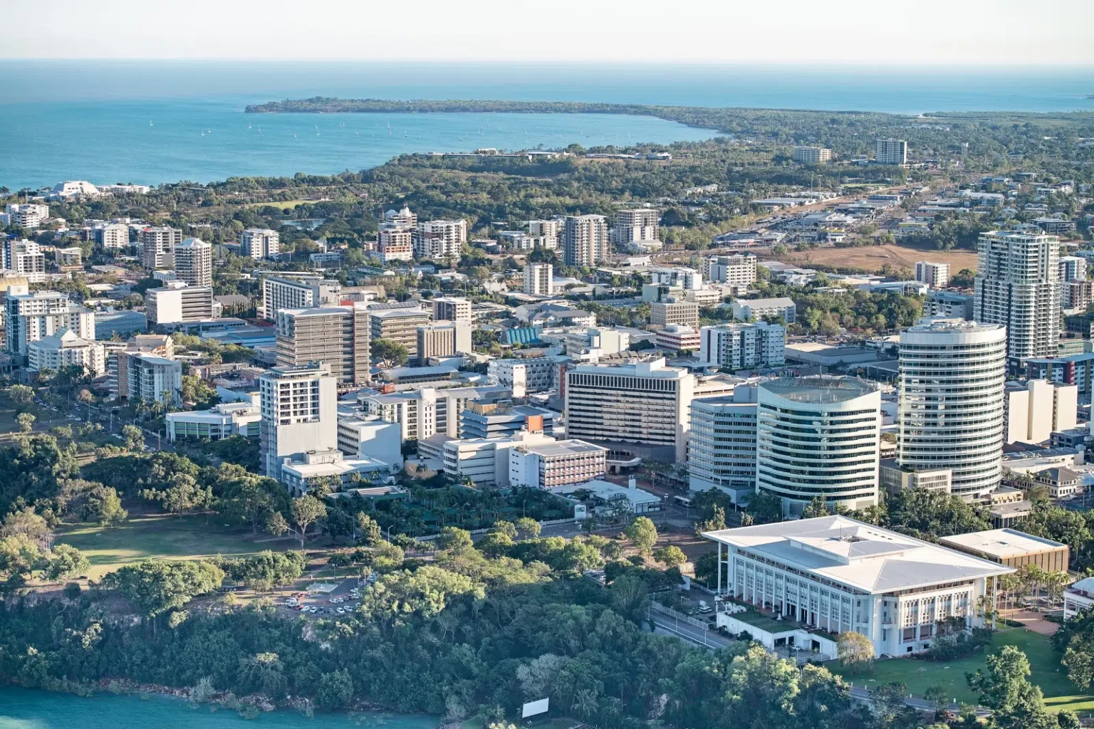 Darwin’s waterfront is defined by Darwin Harbour, a vast tropical harbour that is over twice the size of Sydney Harbour. It’s central to the city’s lifestyle, offering stunning sunsets, rich marine life, and a gateway for fishing, sailing, and cruises. Darwin NDIS Marketing by NDIS Provider Marketing.
