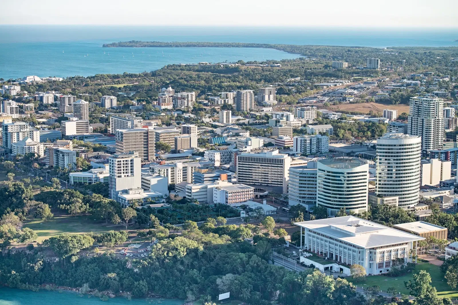 Darwin-NDIS-Marketing-LS-1.webp Darwin’s waterfront is defined by Darwin Harbour, a vast tropical harbour that is over twice the size of Sydney Harbour. It’s central to the city’s lifestyle, offering stunning sunsets, rich marine life, and a gateway for fishing, sailing, and cruises. Darwin NDIS Marketing by NDIS Provider Marketing.